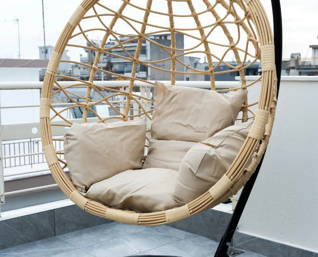 Pomegranate Luxury Penthouse Maisonette With Beautiful Terrace & Free Parking By Binobi ! Thessaloniki 0*,